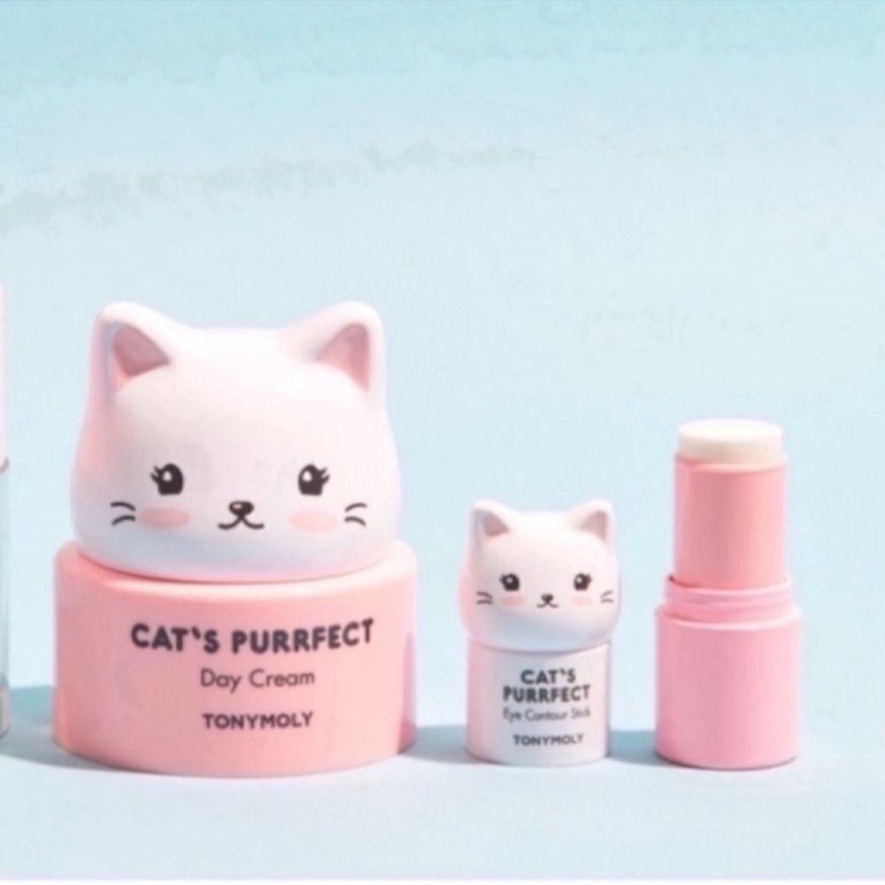 New Cat's Purrfect Day Cream And Eye Contour Stick